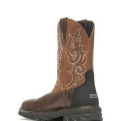 Wolverine Men'S Rancher Epx® Carbonmax™ Work Wellington Gravel/Brown Fashion