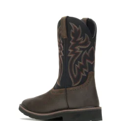 Wolverine Men'S Rancher Waterproof Wellington Black/Brown Shop
