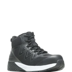 Wolverine Men'S Rush Mid Work Composite Toe Black Cheap
