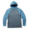 Wolverine Men'S Sun-Stop Eco Hoody Surf Blue Heather Best