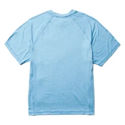 Wolverine Men'S Sun-Stop Eco Short Sleeve Tee Blue Sky Heather Flash Sale