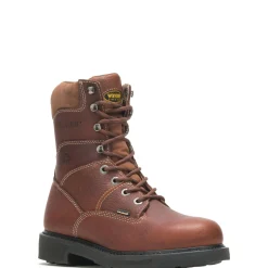 Wolverine Men'S Tremor Durashocks® 8" Work Boot Brown Store