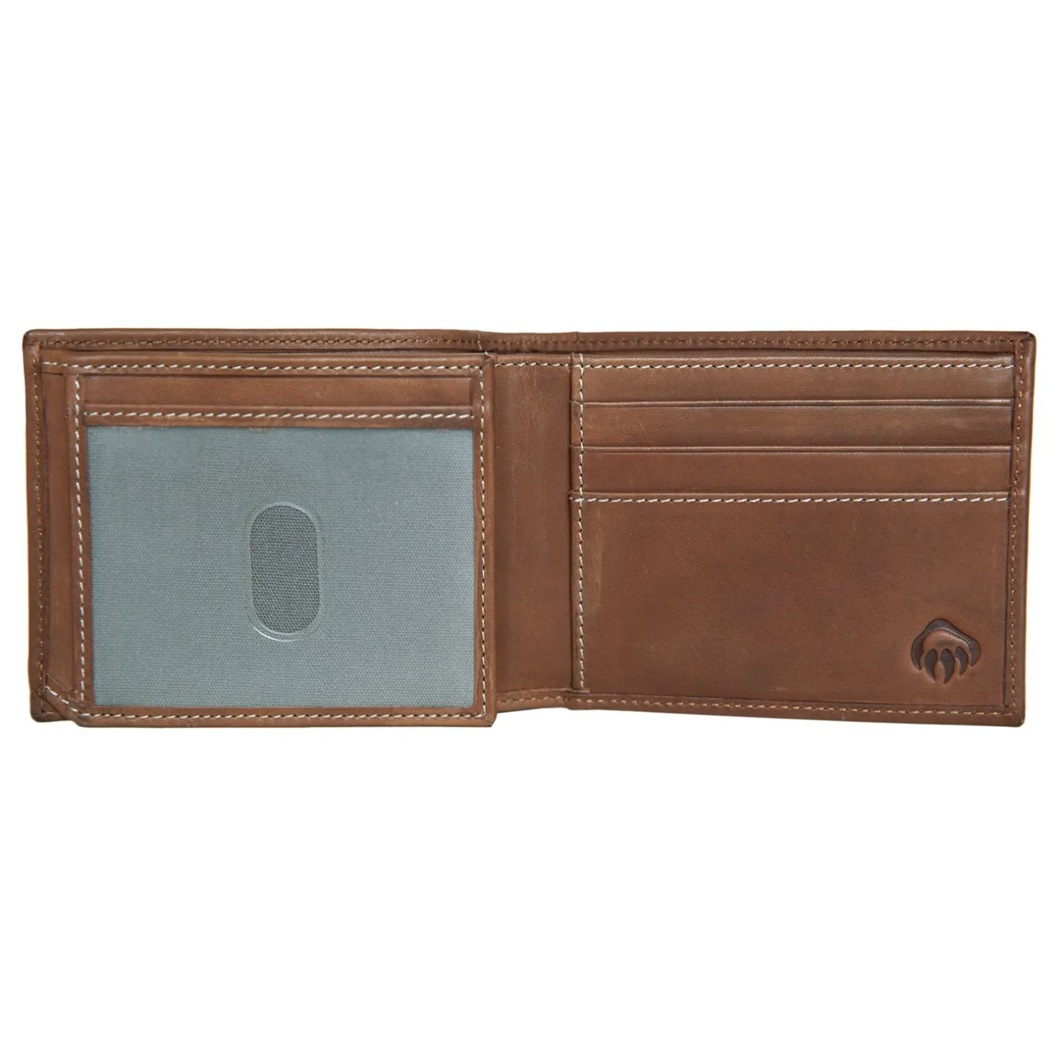 Wolverine Raider Bifold Wallet With Wing Brown Discount