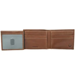 Wolverine Raider Bifold Wallet With Wing Brown Discount
