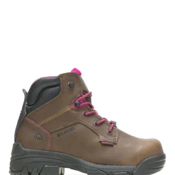 Wolverine Women'S Merlin Waterproof Composite-Toe 6" Work Boot Brown Cheap