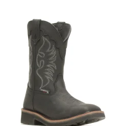 Wolverine Women'S Rancher Steel-Toe Wellington Work Boot Black Sale