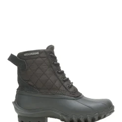 Wolverine Women'S Torrent Quilted Duck Boot Black Hot