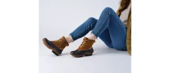 Wolverine Women'S Torrent Waterproof Duck Boot Cognac Clearance